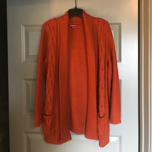 Orange sweater